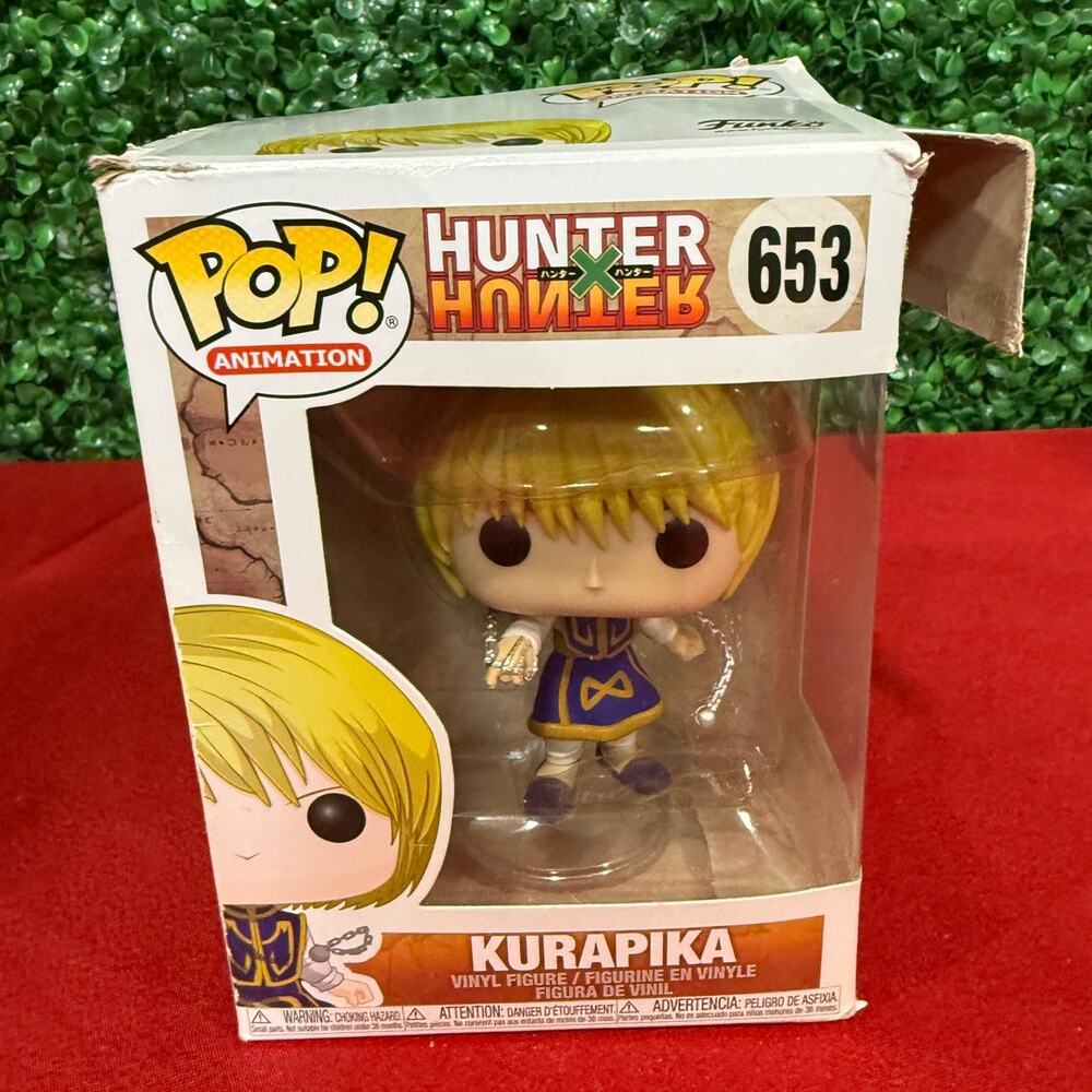 Funko Pop! Animation Hunter x Hunter Kurapika #653 - DAMAGED OPEN BOX